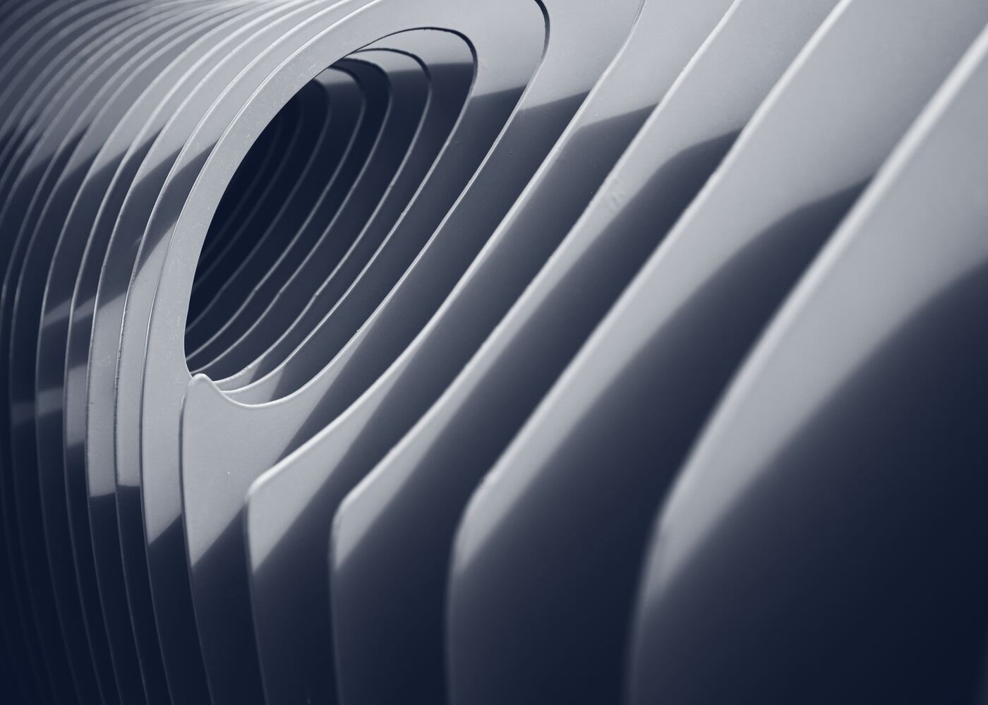 Black-and-white abstract architectural detail